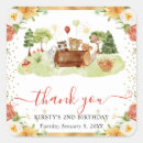 Search for woodland birthday stickers Hedgehog