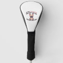 Search for unique golf head covers Dog