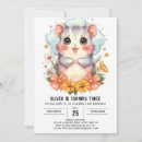 Search for hamster birthday invitations Watercolor