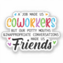 Search for friend funny stickers Coworkers