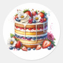 Search for fruit cake stickers Strawberries