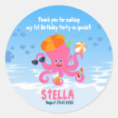 Search for pink octopus stickers Summer