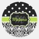 Search for black polka dot pattern stickers Cute