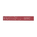 Search for envelope wrap return address labels Snow