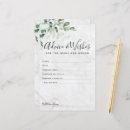 Search for wishes for the bride and groom Eucalyptus