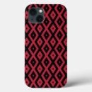 Search for red diamonds iphone cases Pattern
