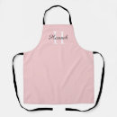 Search for initial letter aprons Pink