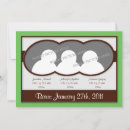 Search for triplet birth announcement cards Three