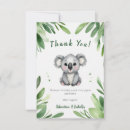 Search for australian animals thank you cards Koala
