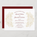 Search for beauty and the beast invitations Gold
