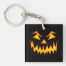 Search for scary face key rings Jack o lantern
