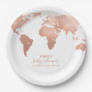 Search for world map paper plates Adventure awaits