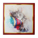 Search for abstract cat art tiles Animal