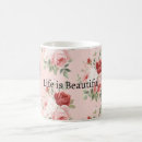 Search for beautiful white roses mugs Pretty
