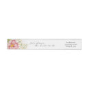Search for beautiful flower return address labels Watercolor