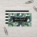 Search for banana leaf business cards Palm