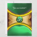 Search for green 6x8 invitations Retro