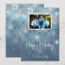 Search for dusty blue christmas cards Snowflakes