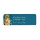 Search for mary baby jesus return address labels Vintage