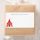Search for circus return address labels Festival