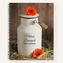 Search for white flower notebooks Rustic