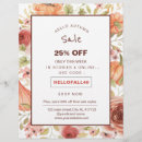 Search for fall flyers Floral