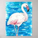 Search for flamingo posters Blue