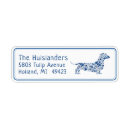Search for dachshund return address labels Wiener