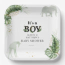Search for elephant baby shower plates Giraffe