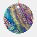 Search for alcohol ink christmas tree decorations Modern