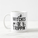 Search for black cat and the moon mugs Wicca