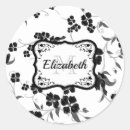 Search for floral bookplates Black and white