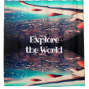 Search for airplane shower curtains Flying