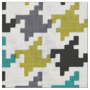 Search for black houndstooth fabric Retro
