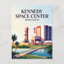 Search for space rocket postcards Kennedy space centre