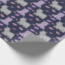 Search for hippo wrapping paper Flowers