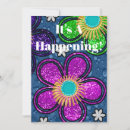 Search for 1960s flower power invitations Flowers
