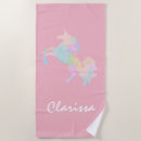 Search for unicorn beach towels Pink