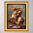 Search for napoleon crossing the alps posters French revolution