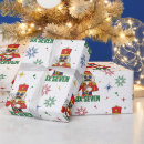 Search for colorful christmas wrapping paper Nutcracker