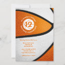 Search for basketball team party invitations Boy