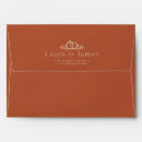 Search for rust envelopes Burnt orange