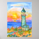 Search for ocean lighthouse posters Coastal