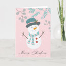 Search for snowman christmas cards script