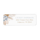 Search for gold rose return address labels Boho bohemian
