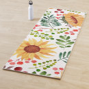Search for sunflower yoga mats Watercolor