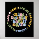 Search for earth day every day posters Global warming