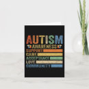 Search for autism support postcards Mum