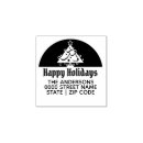 Search for happy holidays rubber stamps Elegant