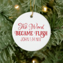 Search for word christmas tree decorations Christian